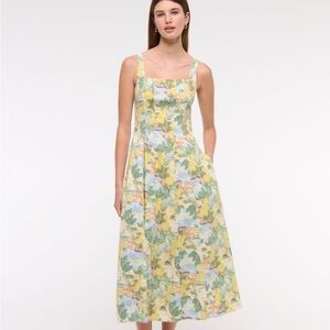 A&F Mila Stretch Midi Dress